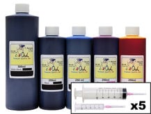 500ml/250ml Ink Refill Kit for CANON PFI-007, PFI-107, PFI-207, PFI-307, PFI-707